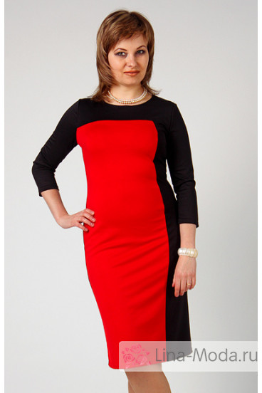 Платье "СКС" 4267 (Красный)
